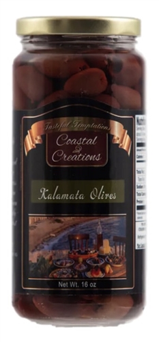 Kalamata Queen Olives - 16oz Large Jar
