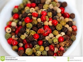 Rainbow Peppercorns Grinder