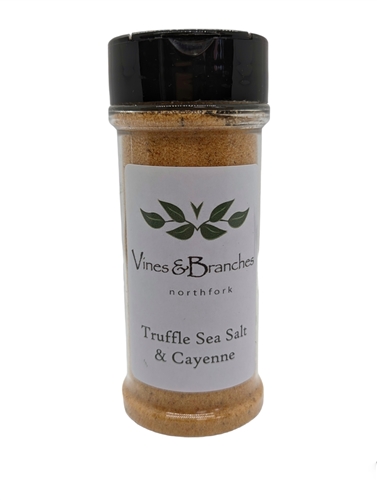 Truffle Sea Salt & Cayenne 6.5oz jar