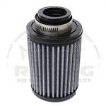 Air Filter, Race, Open Element, Straight, 3" x 4" (1-5/8" Opening) 