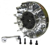 Flywheel, Billet, Digital Ignition (PVL) Adjustable (Includes Bracket): GX160, GX200, & 6.5 Chinese OHV