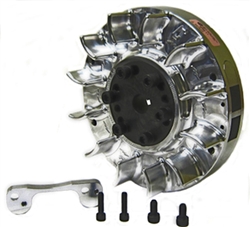 Flywheel, Billet, Digital Ignition (PVL) Adjustable (Includes Bracket): GX160, GX200, & 6.5 Chinese OHV