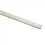 Tube, White Nylon, 1/4", Linkage Sleeve & Brake Line, Sold by the Foot