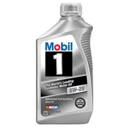 Oil, Engine, Mobil 1, 5W20 Full Synthetic Oil (GX200 & 6.5 Chinese OHV Applications)