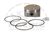 Piston Kit, 95mm for 489cc, 460, & GX390 Type Engines; Forged, Flat-Top (Rings Included)