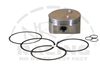 Piston Kit, 95mm for 489cc, 460, & GX390 Type Engines; Billet Flat-Top (Rings Included), Diamond