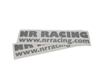 NR Racing Stickers, Vinyl, Pair