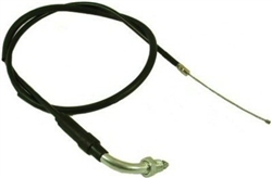 Throttle Cable with Sleeve, Mikuni End, 39" (Mini Bike)
