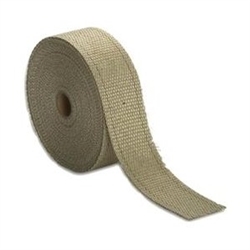Header & Exhaust Pipe Insulation Wrap, Roll 1/16" x 1" x 50', Tan/Natural