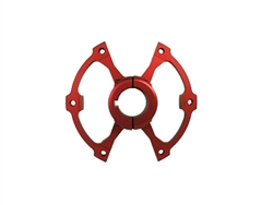 Hub, Sprocket, 1-1/4", Billet Aluminum, Lightweight, Red