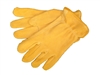 Tuff Mate Gold Suede Deerskin Gloves