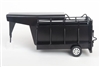 Little Buster Gooseneck Half Top Trailer Black