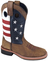 Smoky Mountain Stars and Stripes Western Boot