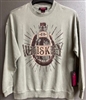 ROCK AND ROLL DENIM GRAPHIC "WHISKEY" PULLOVER