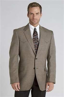 Circle S Men's "Plano" Donegal Sport Coat Extended Sizes