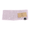 C.C. Beanie Allover Clear Sequin Head Wrap