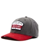 Cinch Men's Heather Grey Logo Patch Fitted Flex-Fit Ball Cap