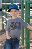 Toddler Can't Be Tamed Tee - Gray