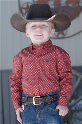 Cinch Infant Boy's Western Shirt
