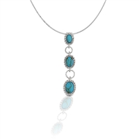 Kelly Herd Turquoise Drop Pendant