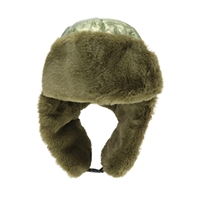 C.C. Beanie Solid Puffer Trapper