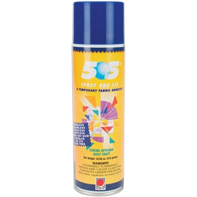 Odif Usa 505 Spray and Fix Temporary Fabric Adhesive, 10.93 oz.