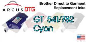 Arcus DTG Cyan Ink - Brother GT541/782 series compatible