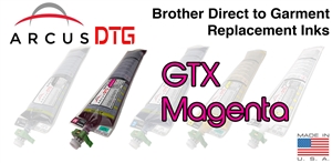 Arcus DTG Magenta Ink - Brother GTX series compatible