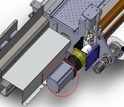 UV Rubber Roller Motor