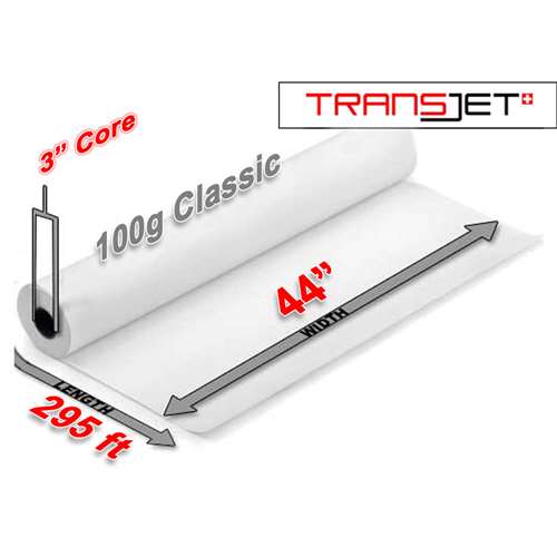Sappi Transjet Classic Sublimation Paper 100g (44" x 295FT)