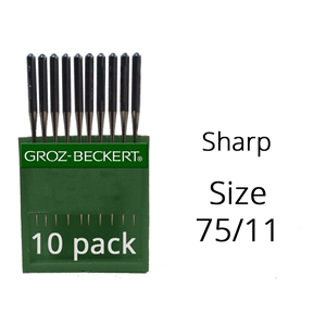 Groz Beckert Sharp Needles 75/11 (10 Pack)