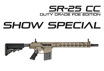 SR-25 E2 ACC 16 Light Profile Barrel URX 4 M-LOK, FDE