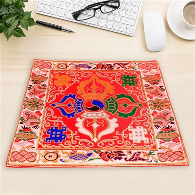 Embroidered Double Dorje Mouse Pad / Tilden