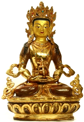 Amitayus 24 Carat Gilded Copper 3 Sizes To Choose From Ships Free World Wide