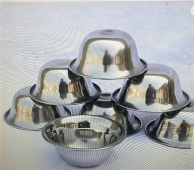 Silver Offering Cup Set