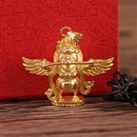 Gold Plated Copper Gardua Pendant