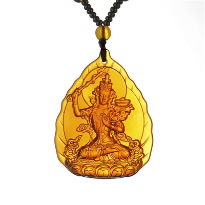 Manjushri Crystal Pendant Pendant