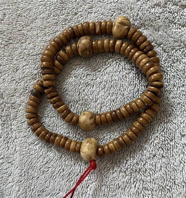 Antique Very Sacred Bone Polished Mala - 108 Bone pieces