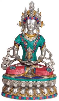 Amitayus Statue 14 Inches SHIPS FREE WORLD WIDE