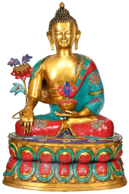 Medicine Buddha Statue 36 Inches SHIPS FREE WORLD WIDE
