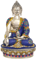Medicine Buddha Lapis Statue  Inches SHIPS FREE WORLD WIDE