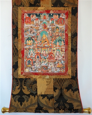 Guru Rinpoche & The 21 Dzambhala's