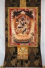 Black Dakini Throma Nagmo Brocaded Thangka