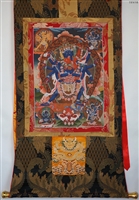 Chakrasabara Brocaded Thangka 50 inches