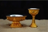 Gold Plated & Studded 8 Auspicious Symbols Serkeym Set