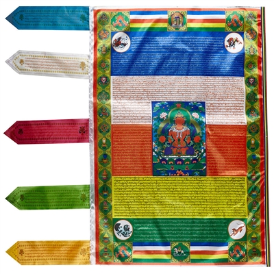 Large Amitayus Prayer Flag 3 Feet