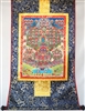 Large Kagyu Refuge Tree Thangka 48 Inches