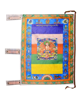 Large Sitatapatra Prayer Flag 3 Feet