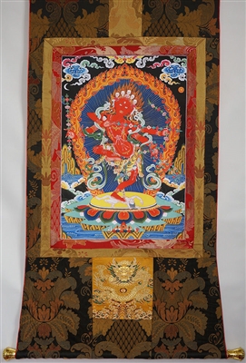 Kurukulle Brocaded Thangka 50 inches