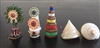 Small Food, Flower, Incense, and Conch Shell Torma Set Chose Shell